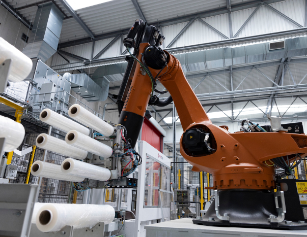 Ramię robota pakującego