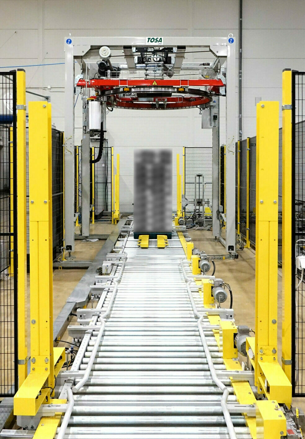 Stanowisko owijania produktu