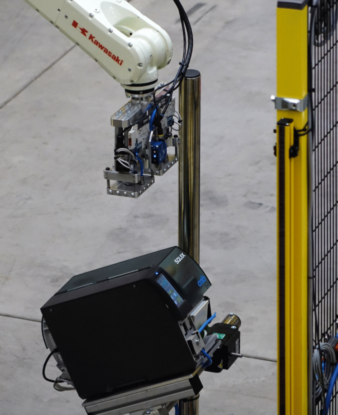 etykieciarka zrobotyzowana