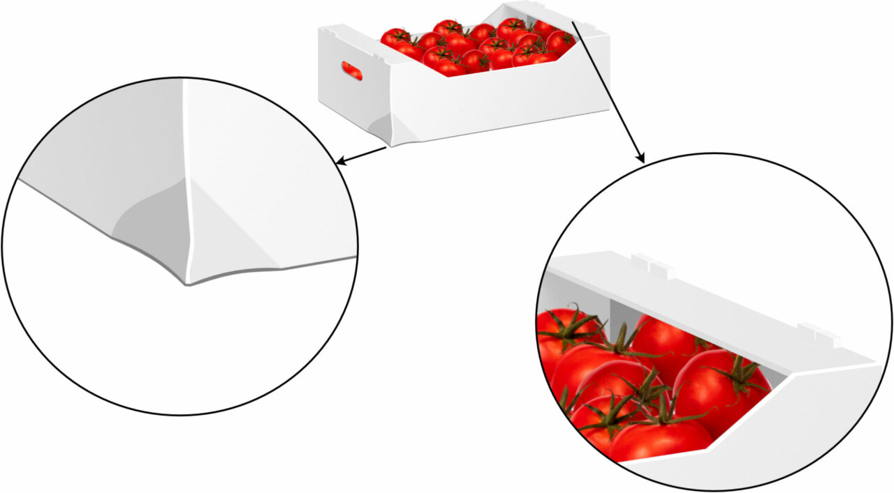 Kartony otwarte z produktem