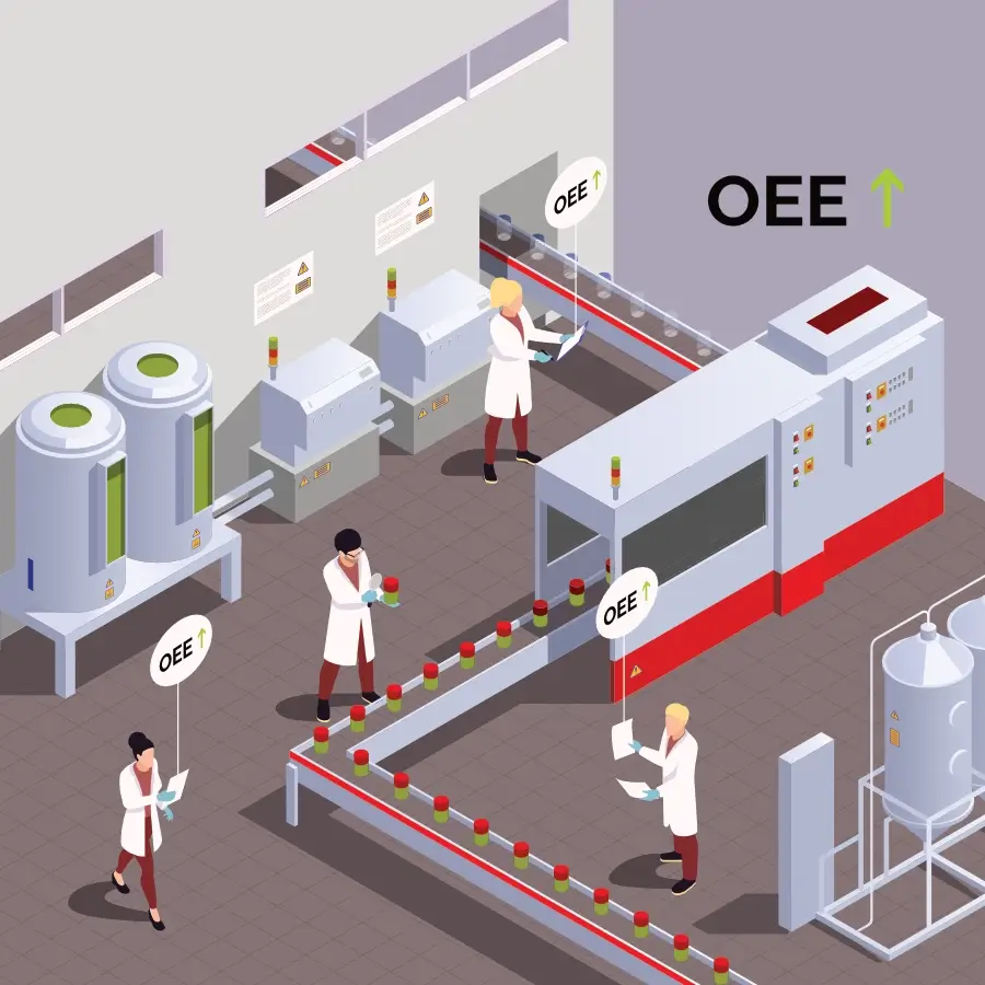 linia produkcji, grafika rysunkowa3