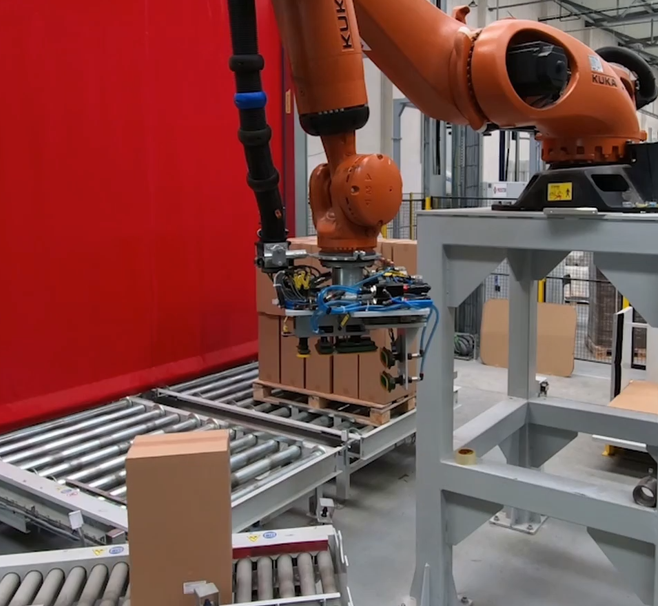 paletyzacja kartonów