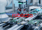 robot montujący elektronikę